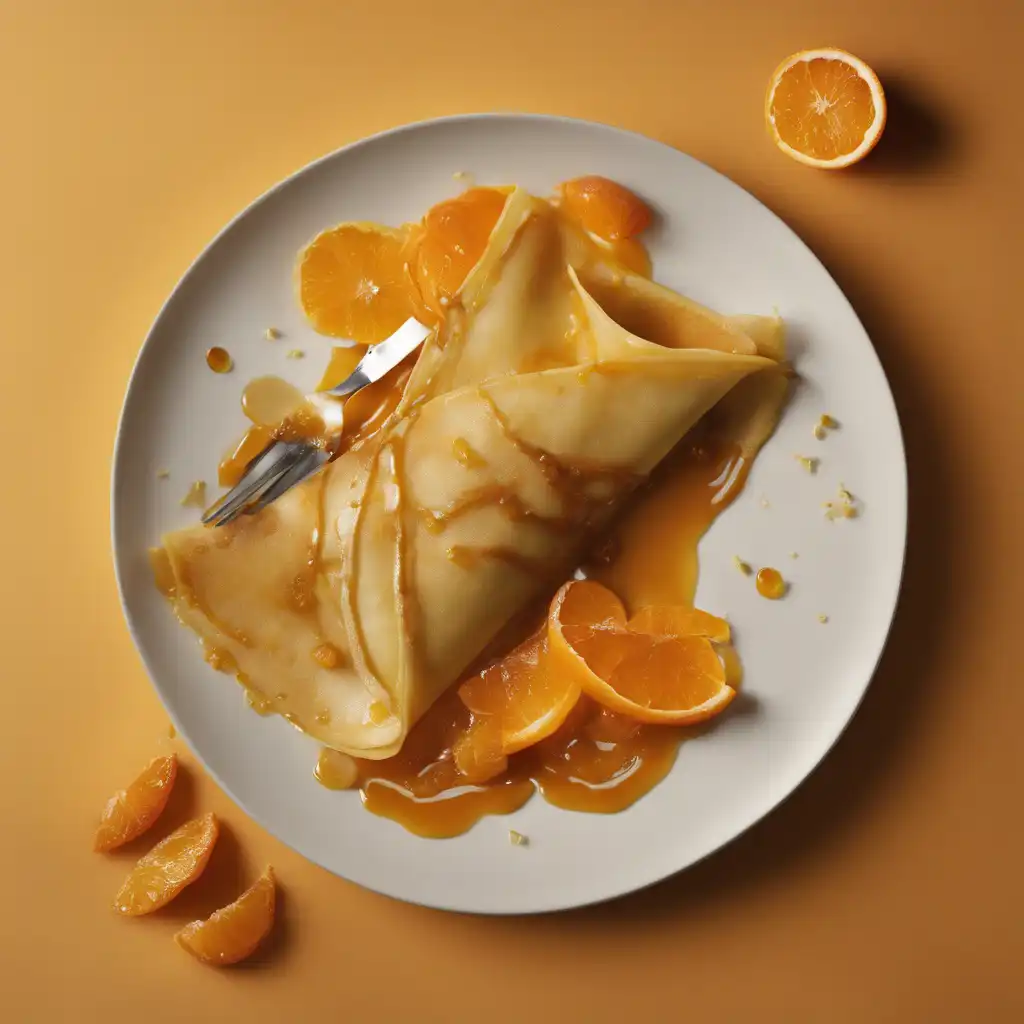 Caramelized Orange Crepes