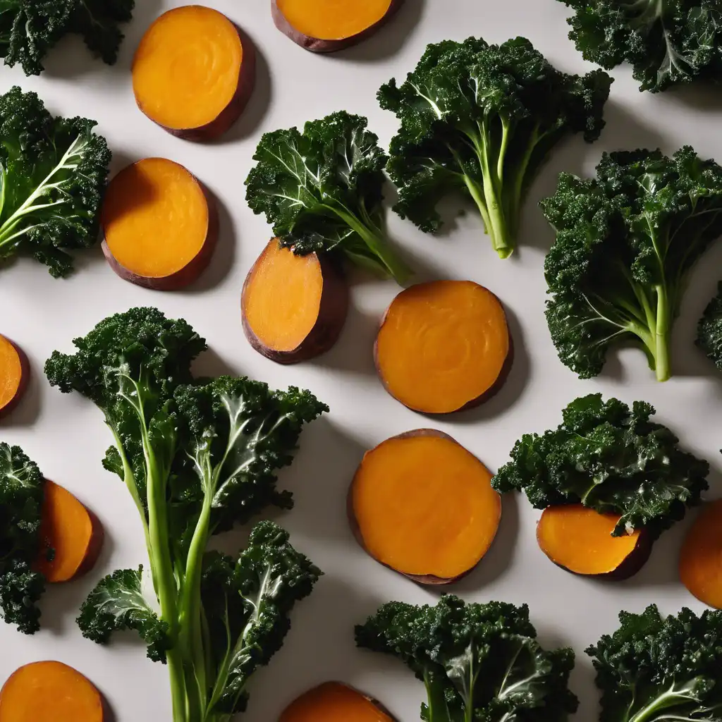 Kale with Sweet Potato