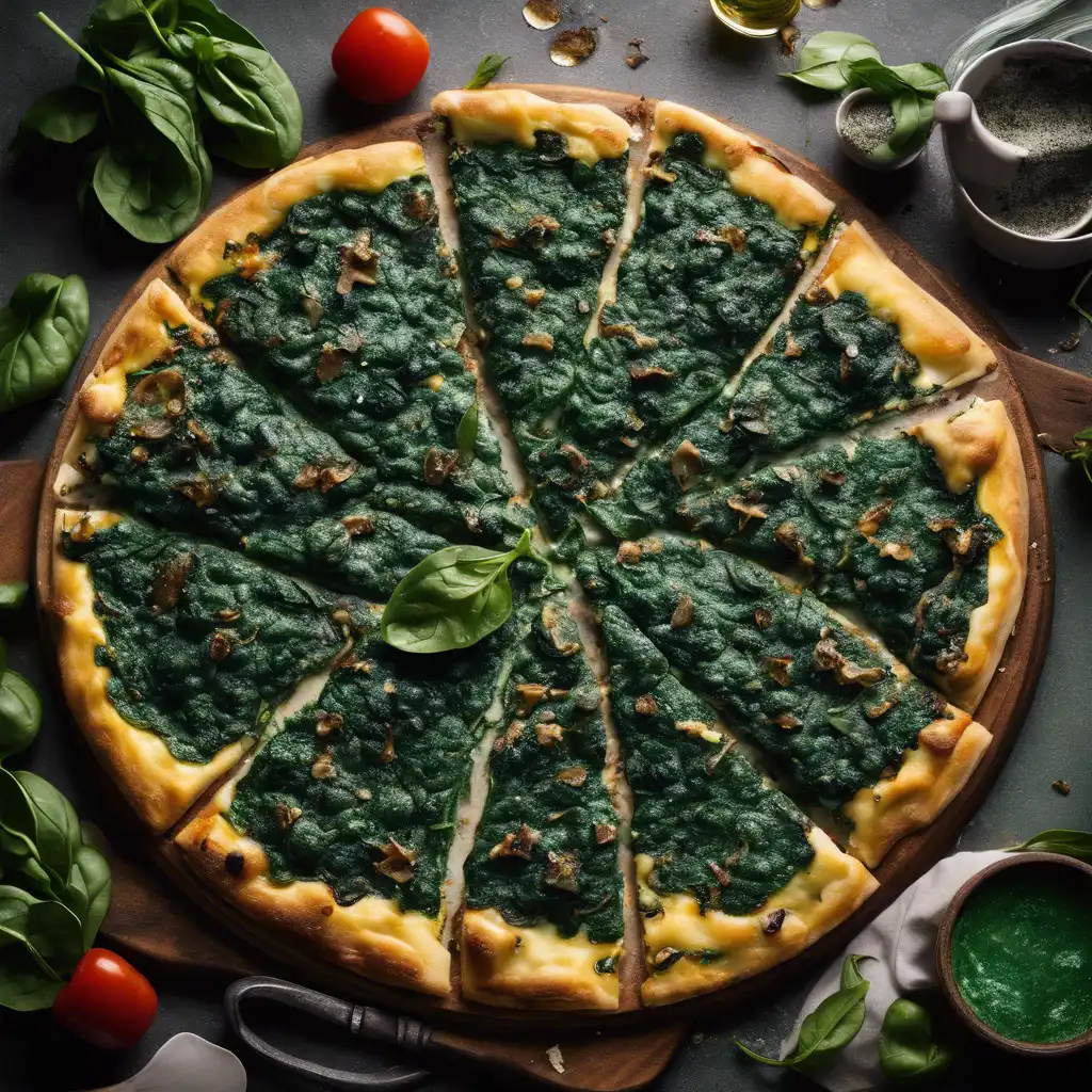 Spinach Pizza