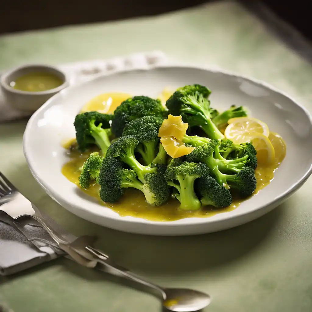 Braised Broccoli with Lemon