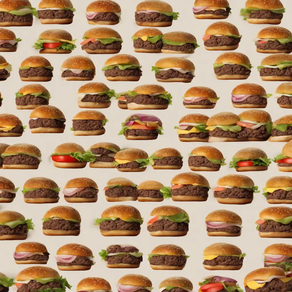 Foto de Receita básica de hambúrguer