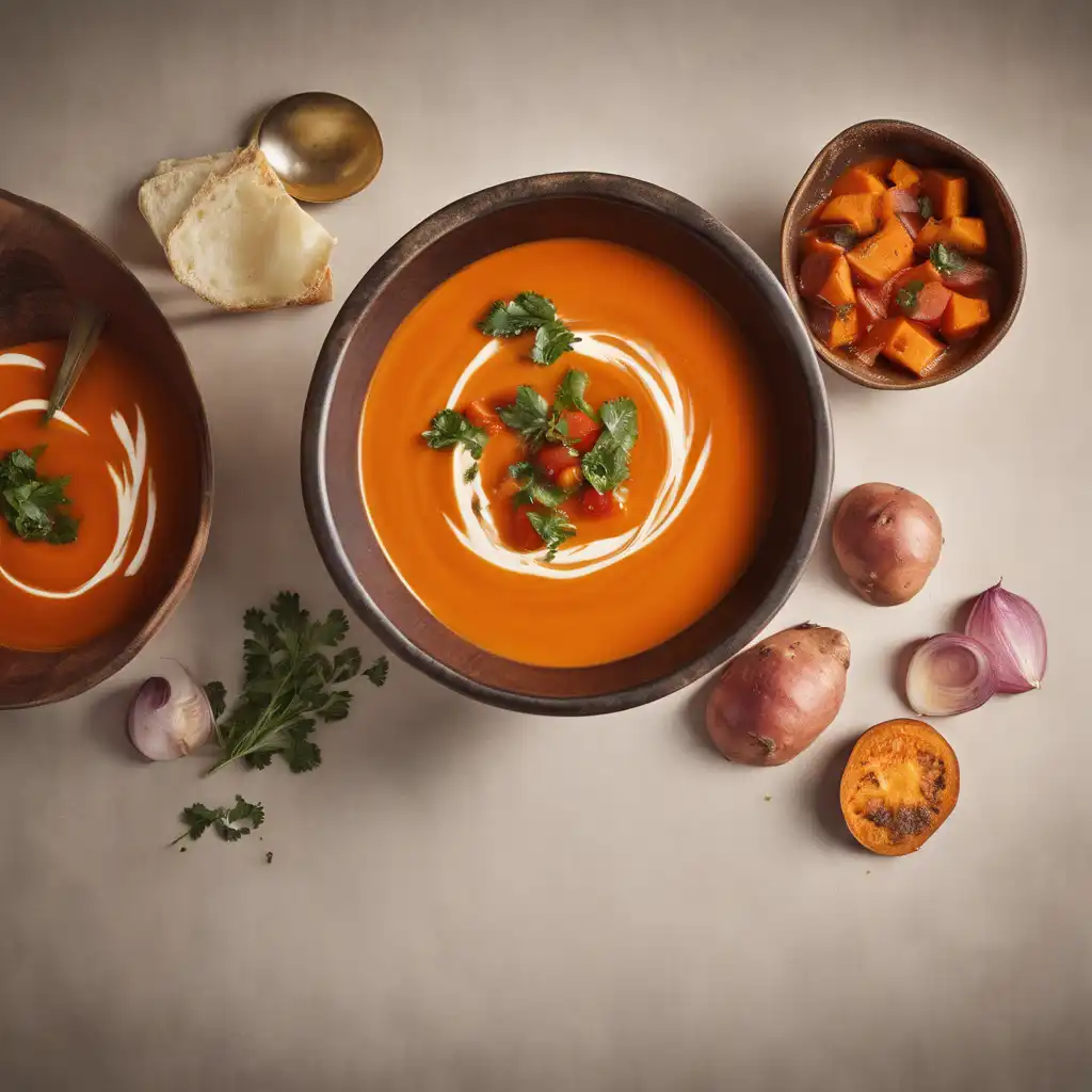 Sweet Potato and Tomato Soup