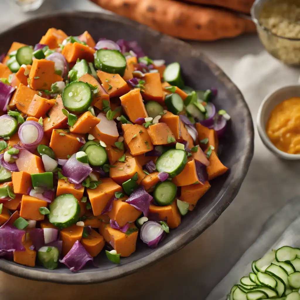 American Sweet Potato Salad