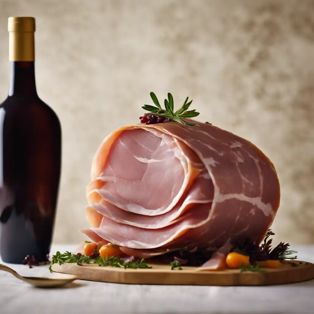 Cured Ham with Porto Wine