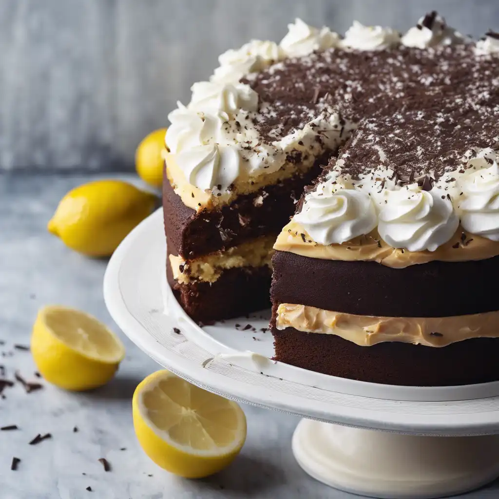 Lemon Chocolate Cake