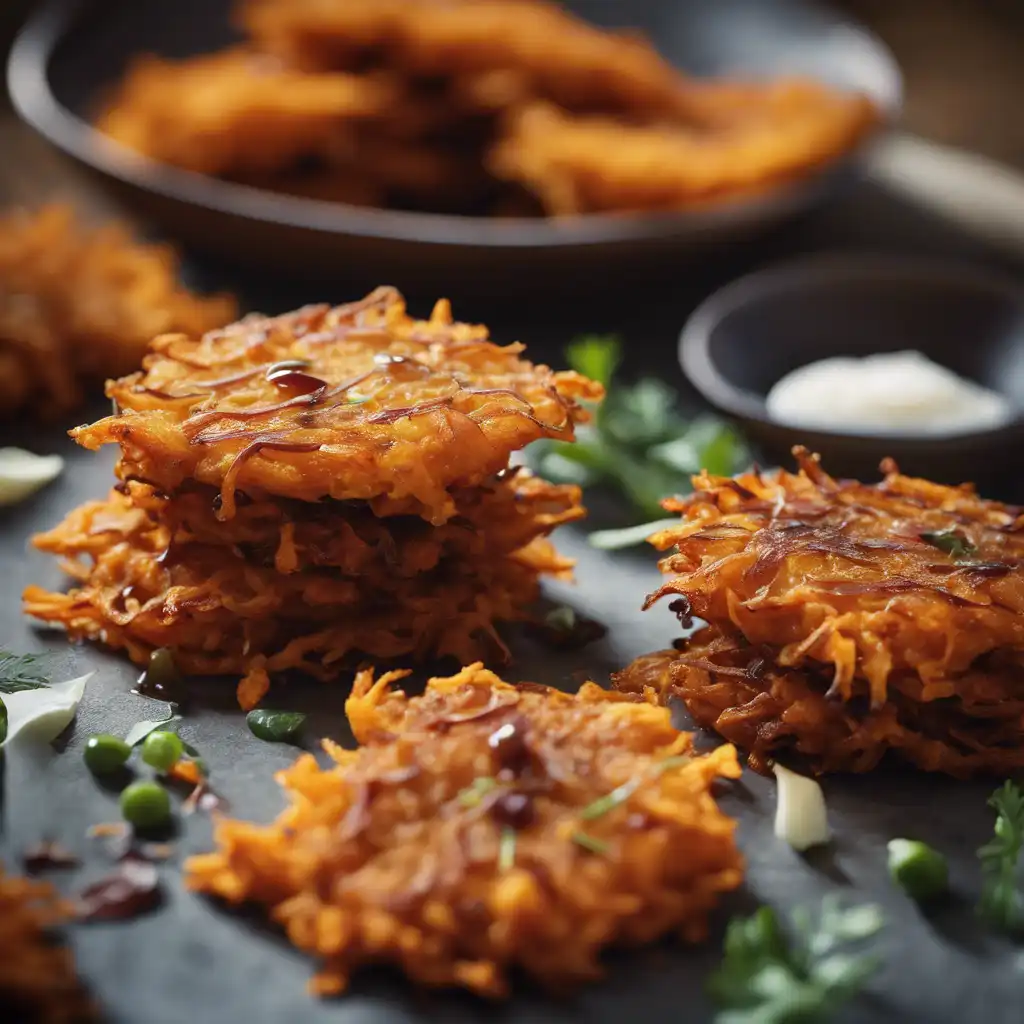 Sweet Potato and Onion Fritters