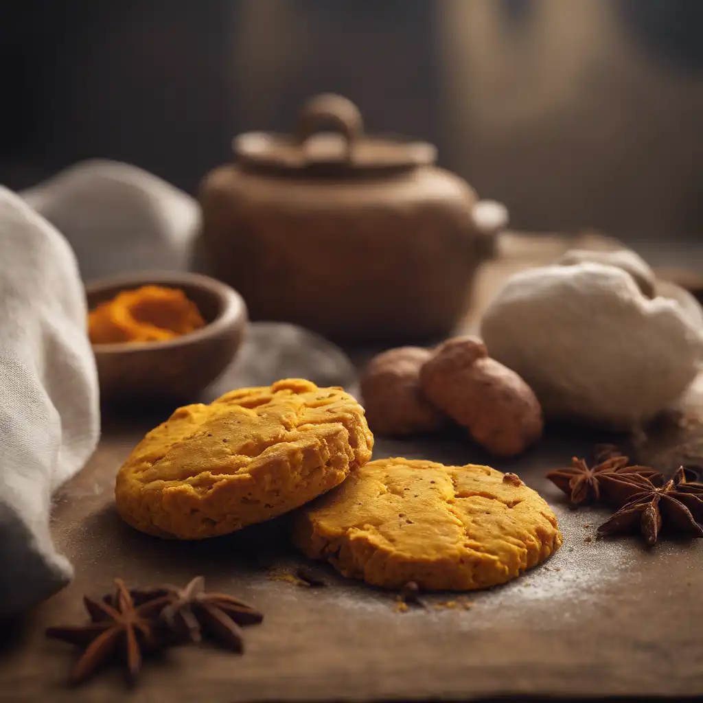 Sweet Potato and Spices Biscuit