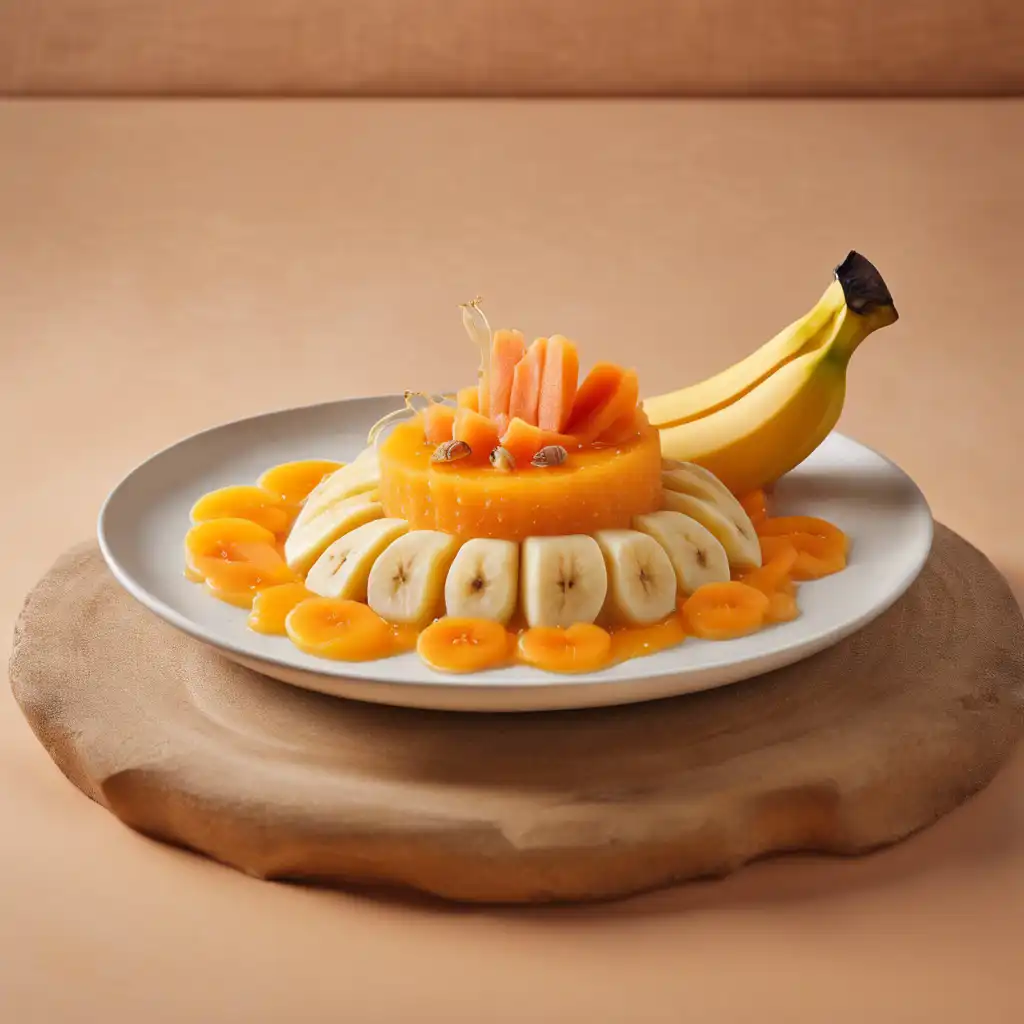 Banana with Papaya and Honey