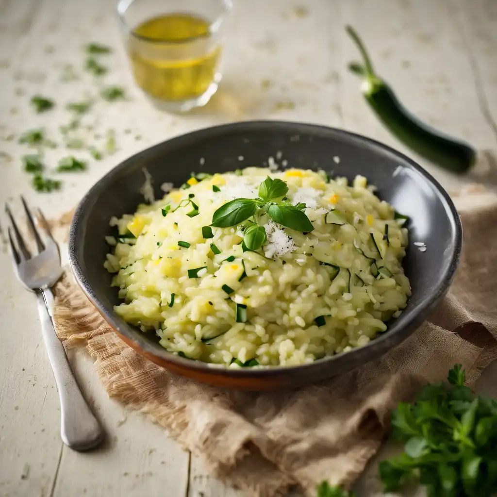 Zucchini Risotto