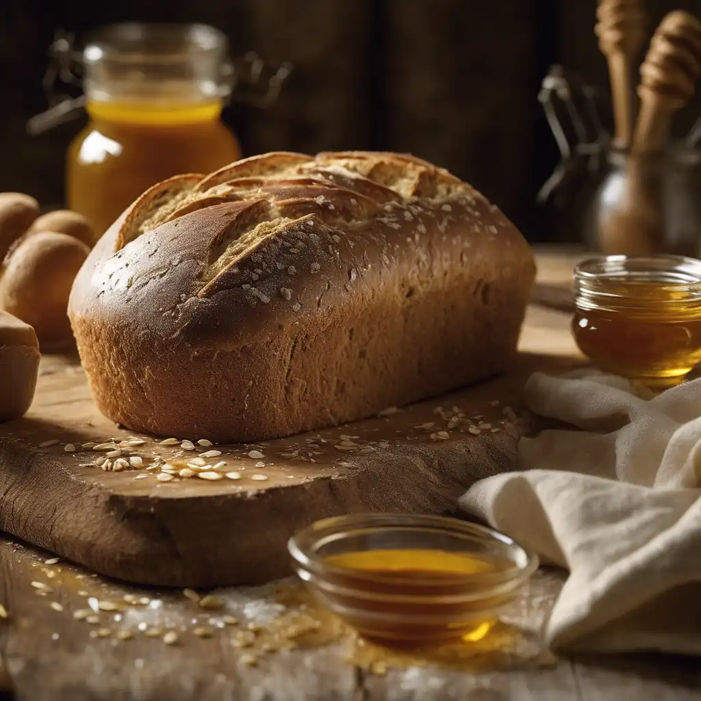 Whole Wheat Bread with Honey