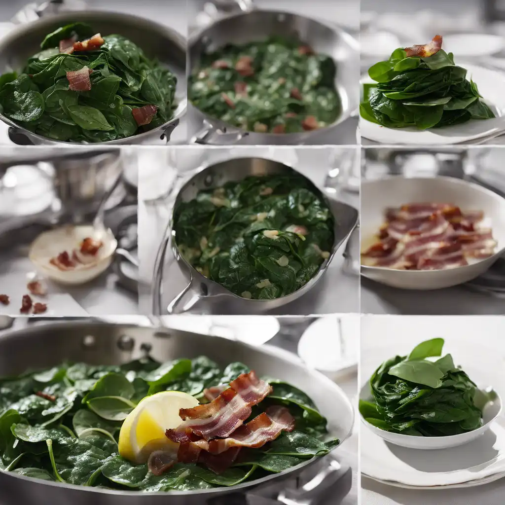 Spinach with Bacon Talo