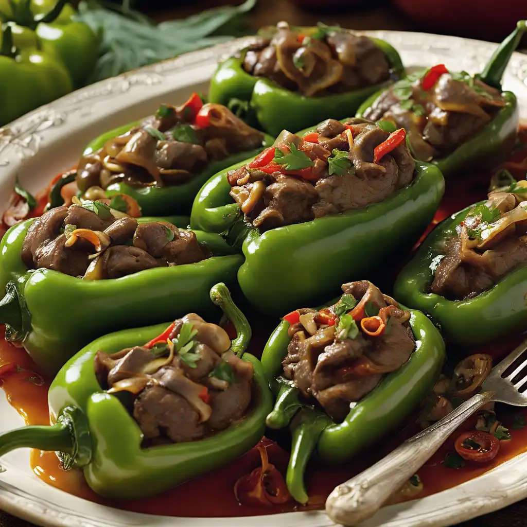 Stuffed Pimientos with Beef