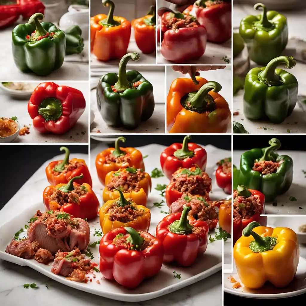 Stuffed Bell Peppers with Pork