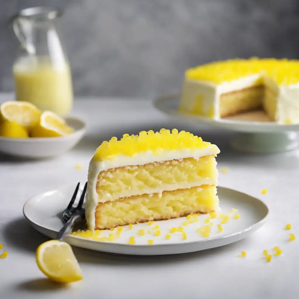 Crumbed Cake with Granulated Topping