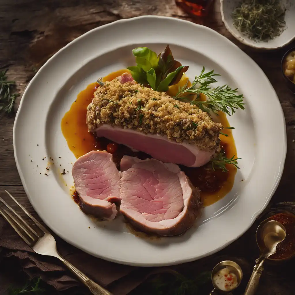 Stuffed veal