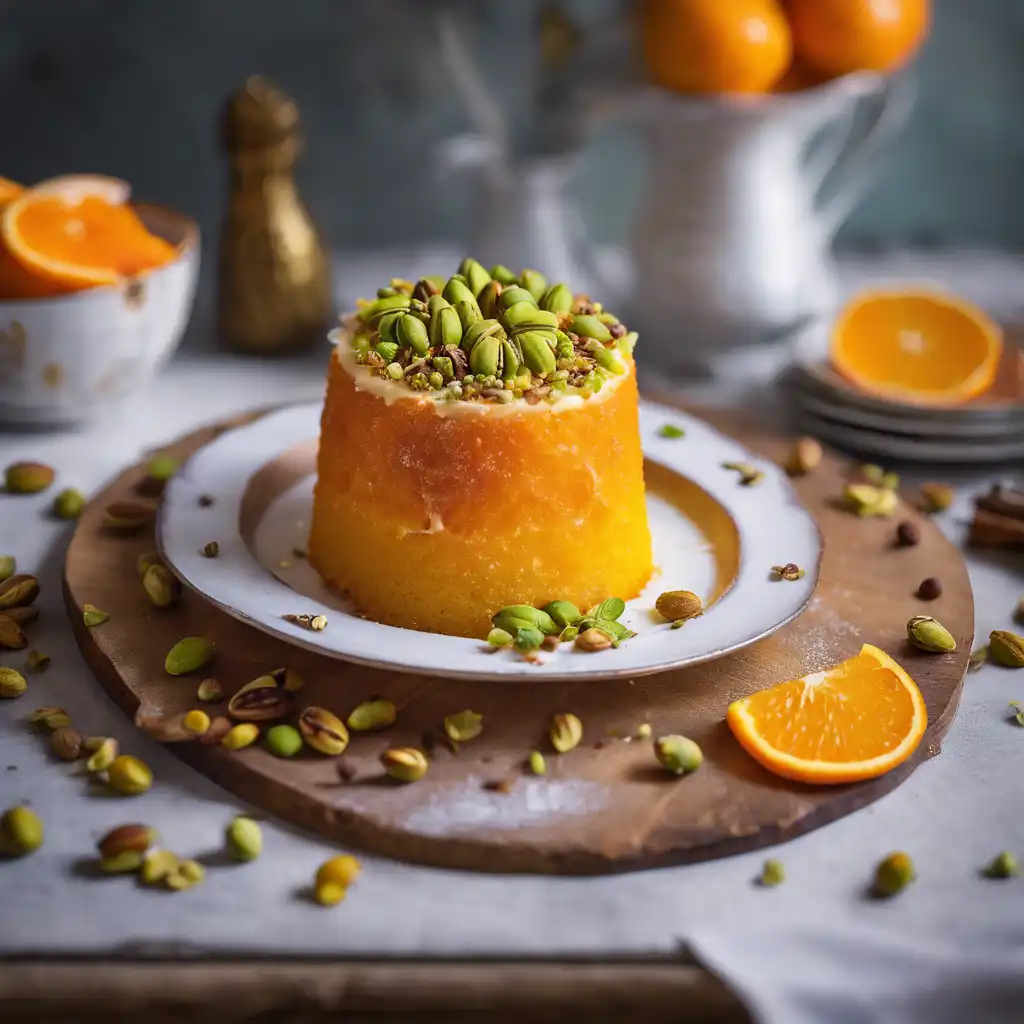 Wonderful Orange Cake with Liqueur