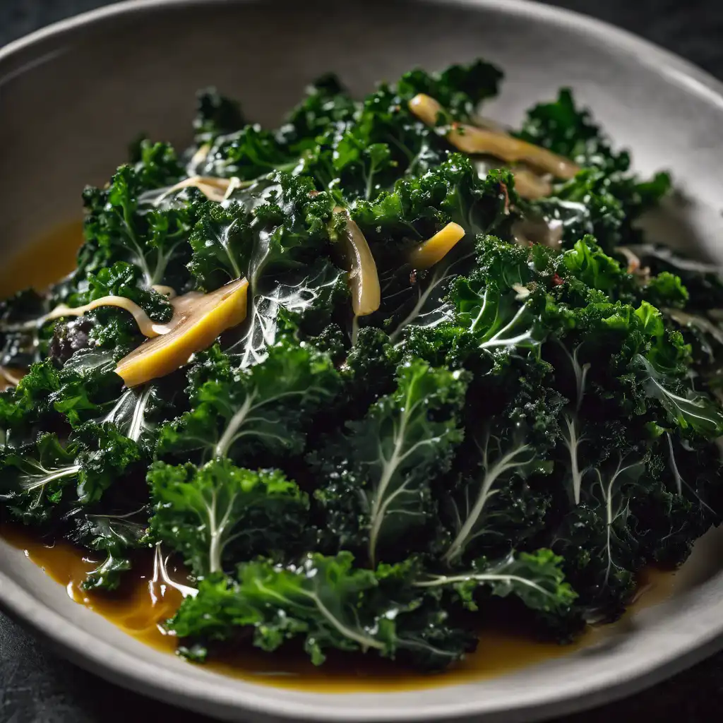 Braised Kale in Vinegar