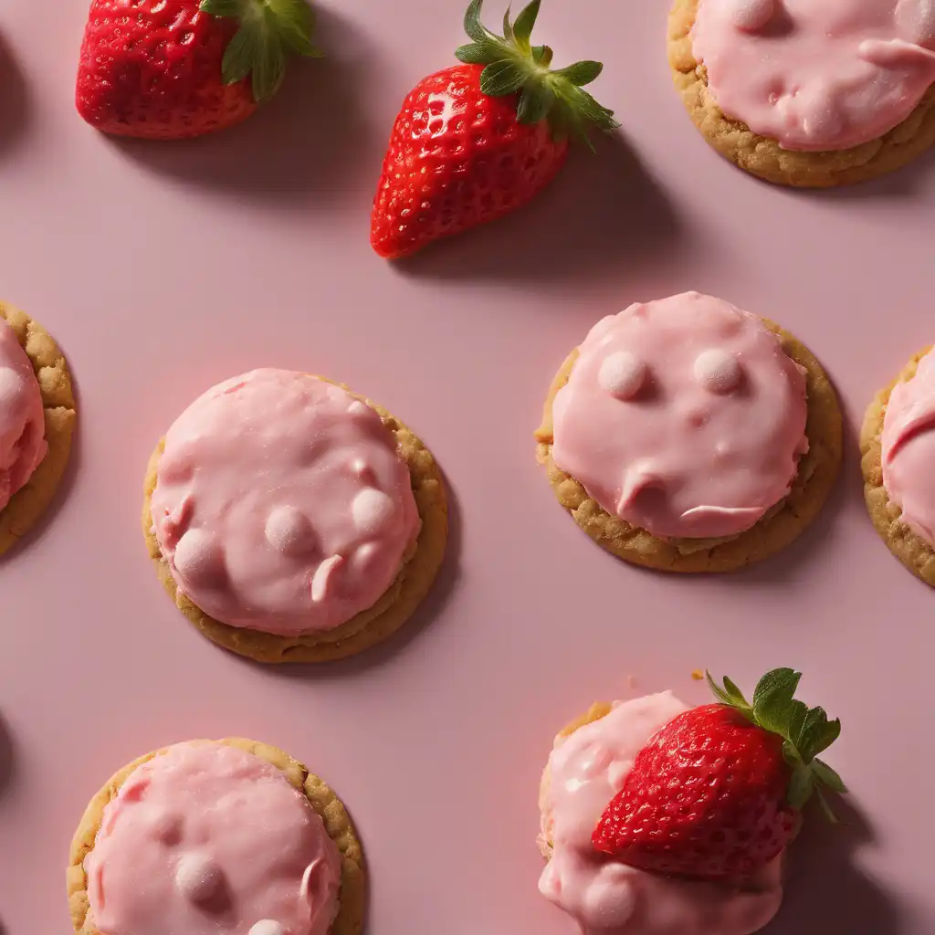 Strawberry Gelato Cookies