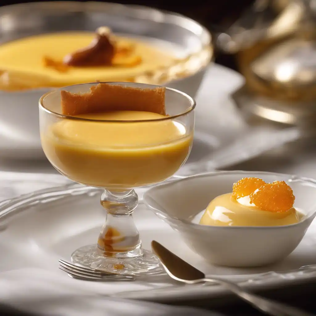 Egg Custard with Grand Marnier