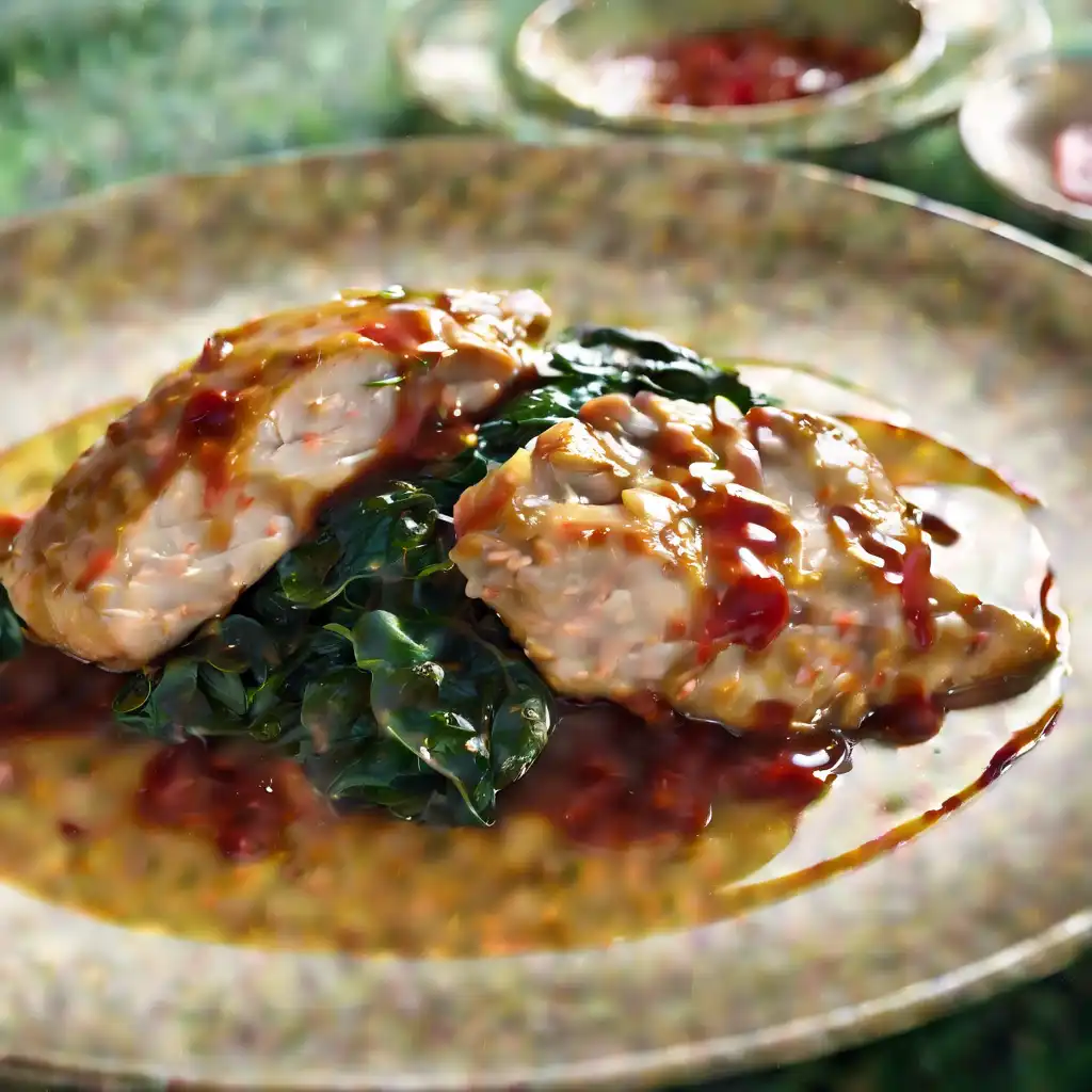 Chicken with Spinach