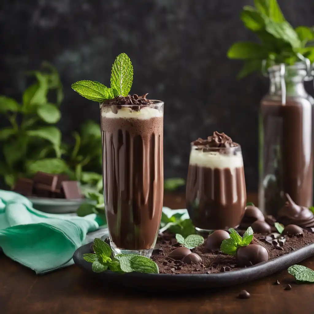 Chocolate Mint Refresher