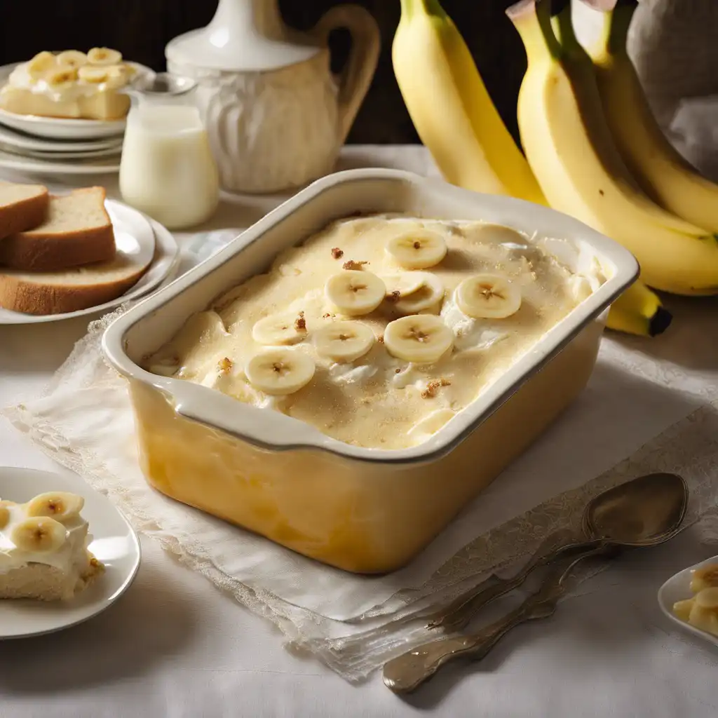 Banana Pudding with Bread