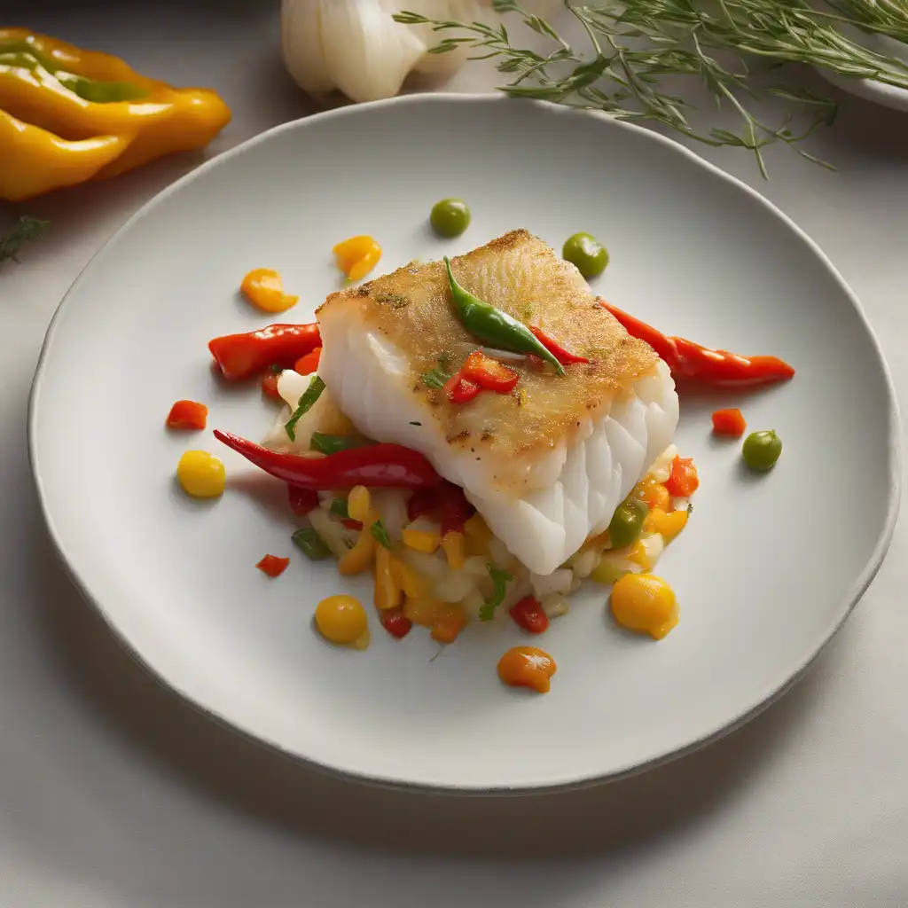 Cod with Peppers