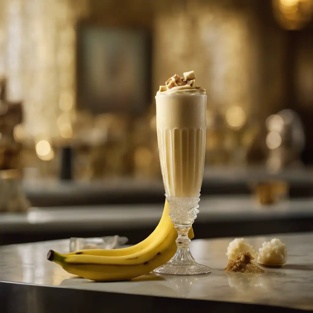 Banana Rum Frappé