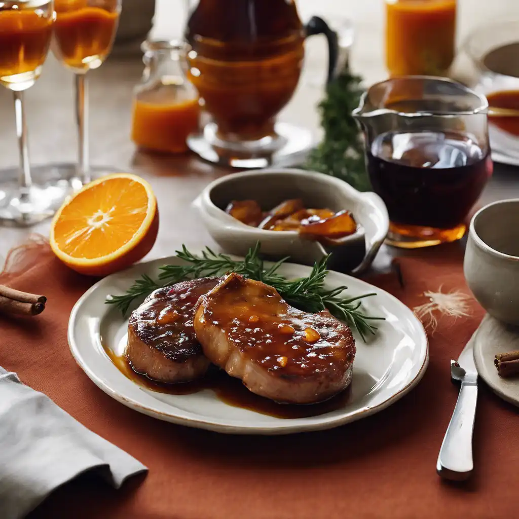 Pork Chops with Curação