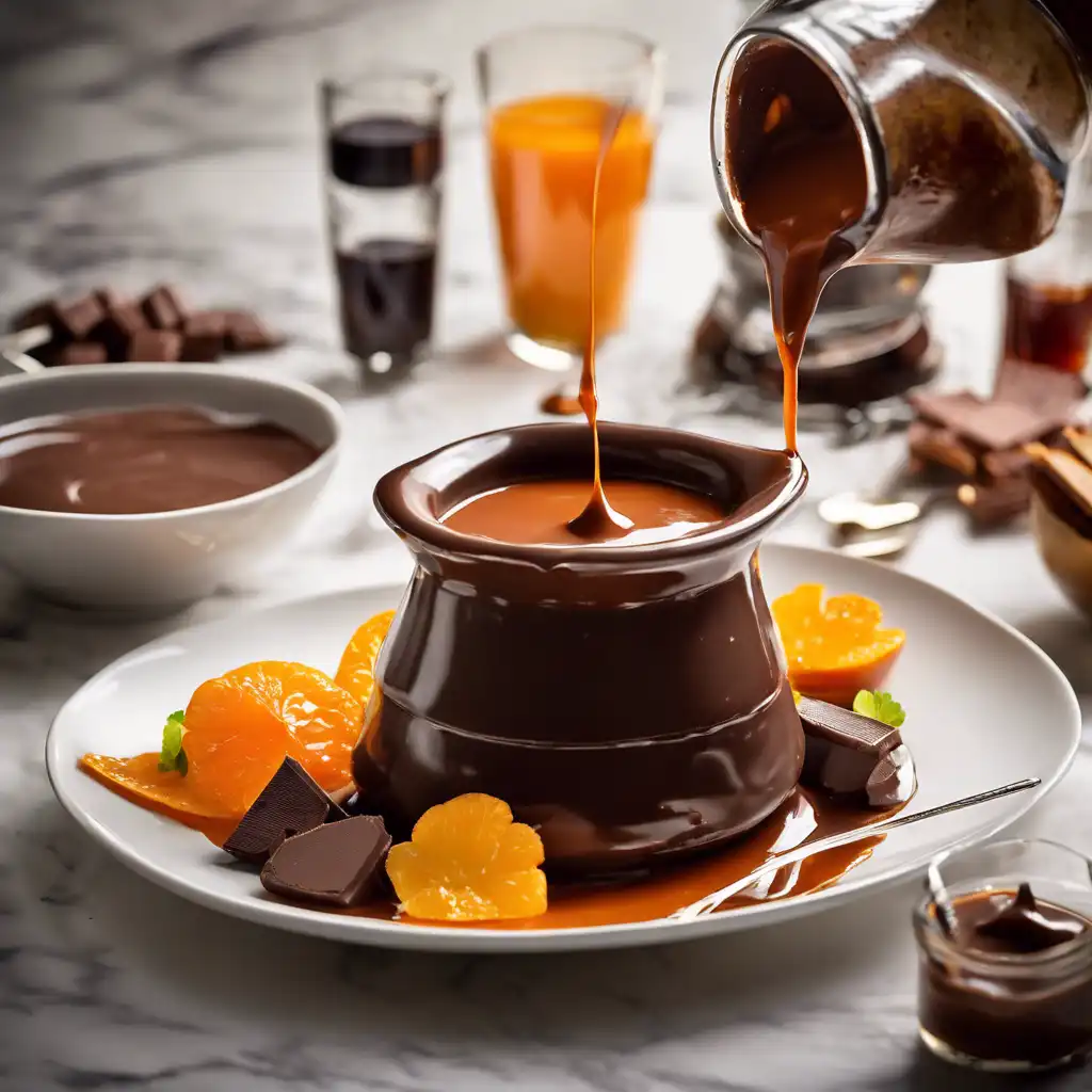 Chocolate Grand Marnier Fondue