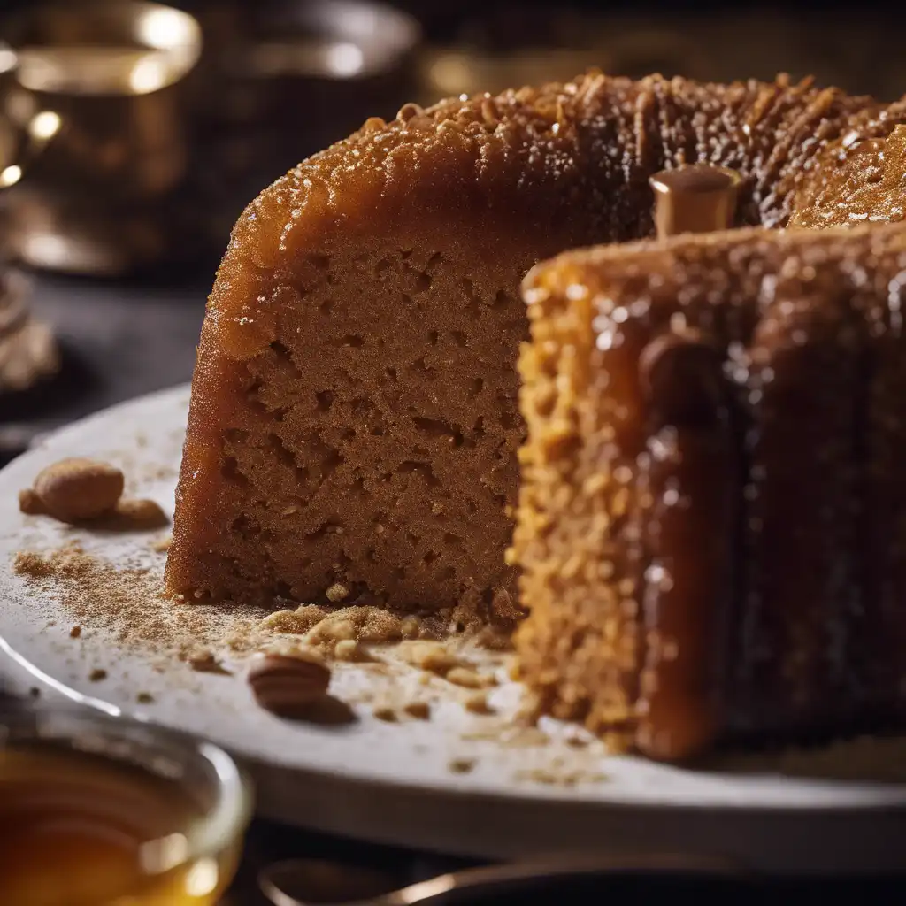 Honey Cake with Coffee Liqueur