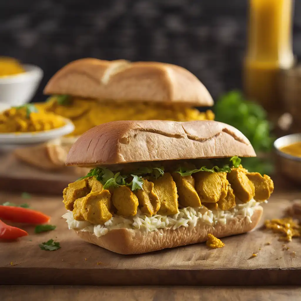 Curry Chicken Sandwiches (Caril)