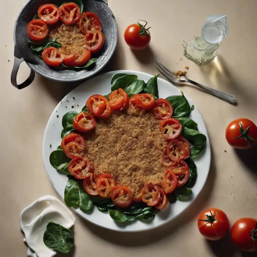 Tomato Filled with Spinach