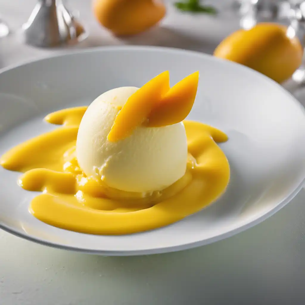 Mango and Yogurt Sorbet