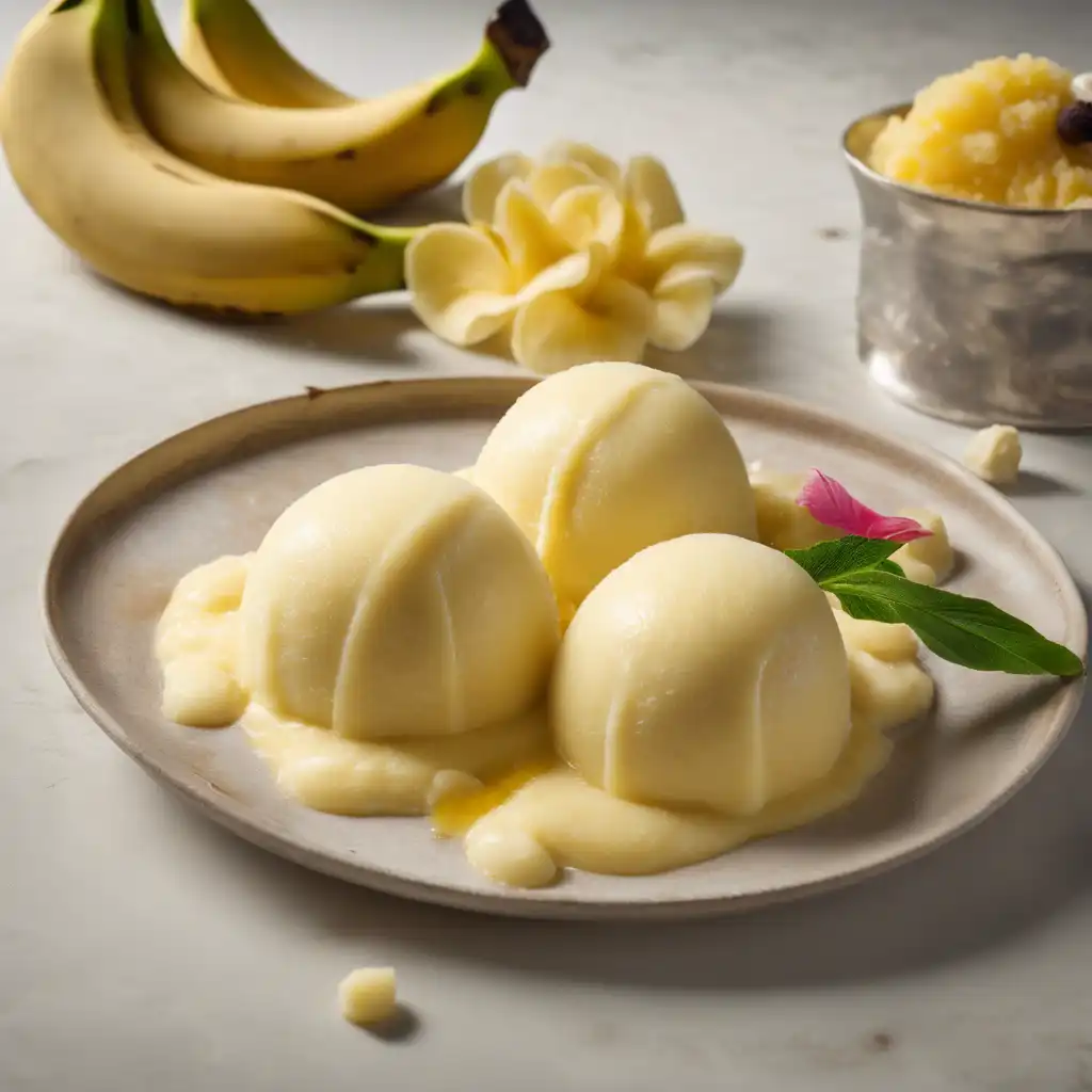 Banana and Rum Sorbet