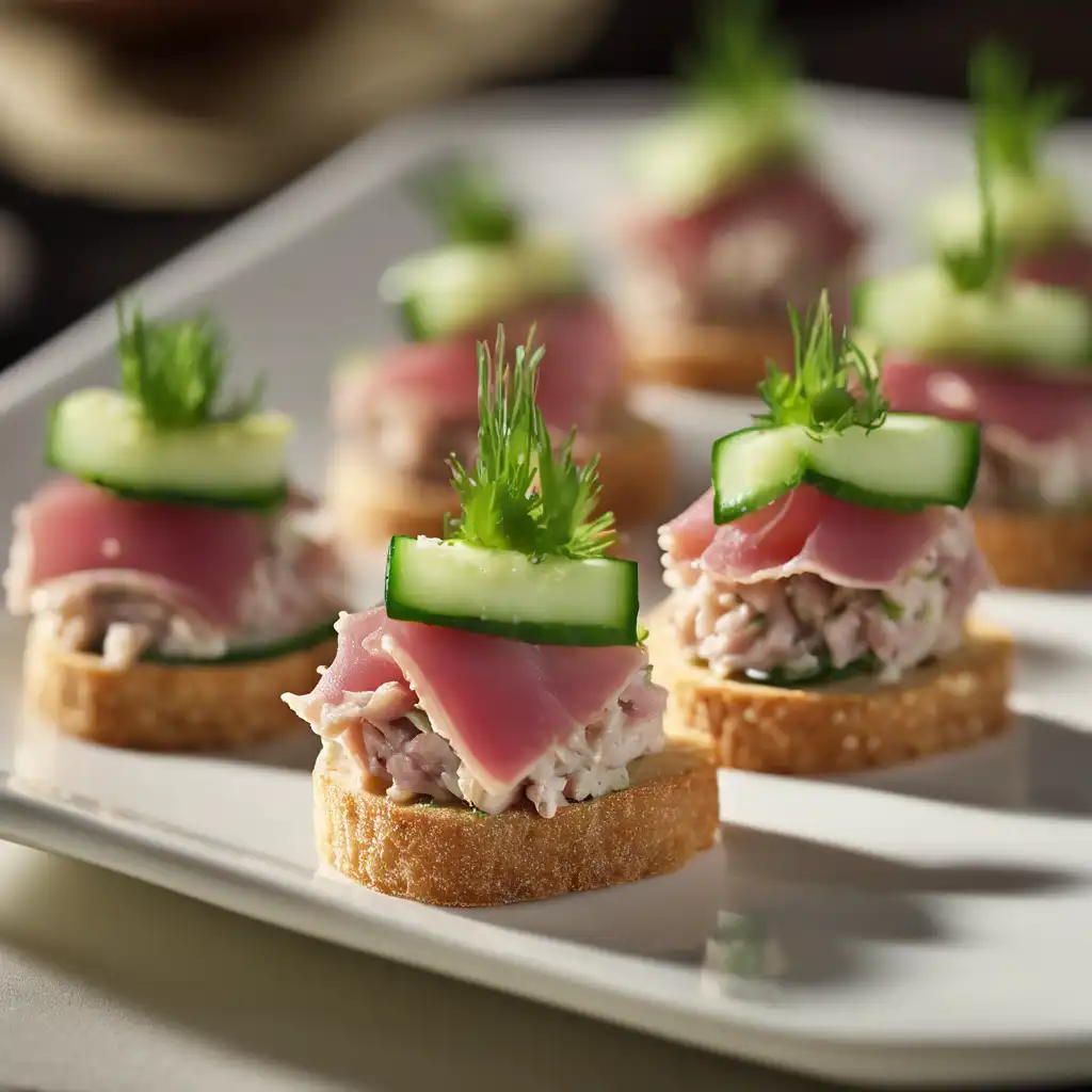 Tuna Canapé