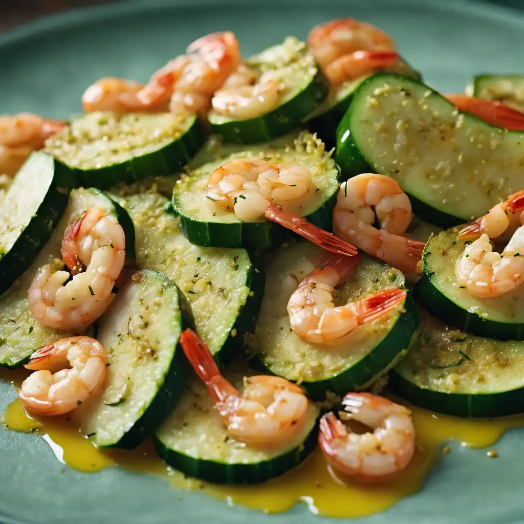 Zucchini with Shrimp