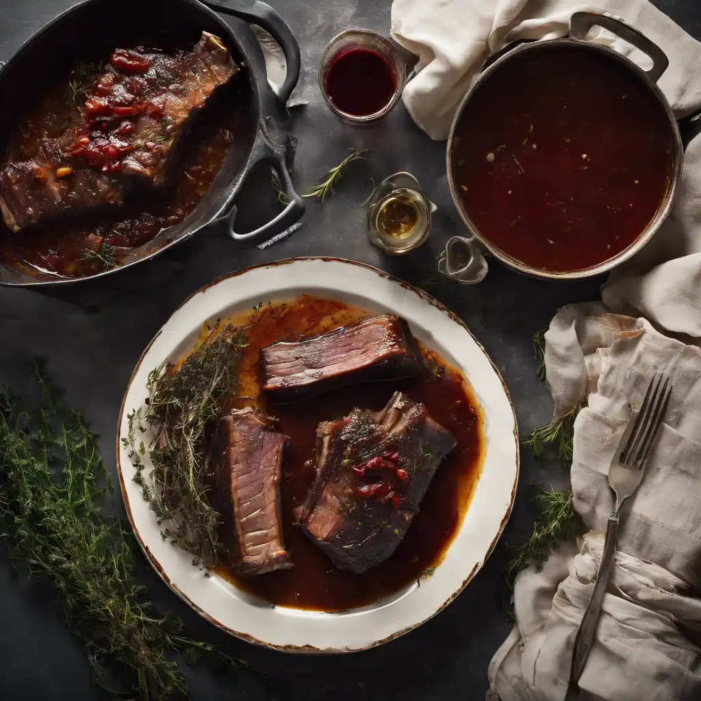 Braised Ribs with Thyme