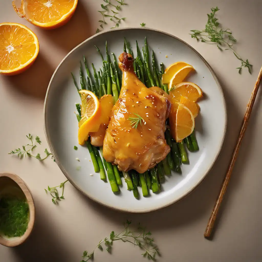 Chicken with Orange and Horsetail