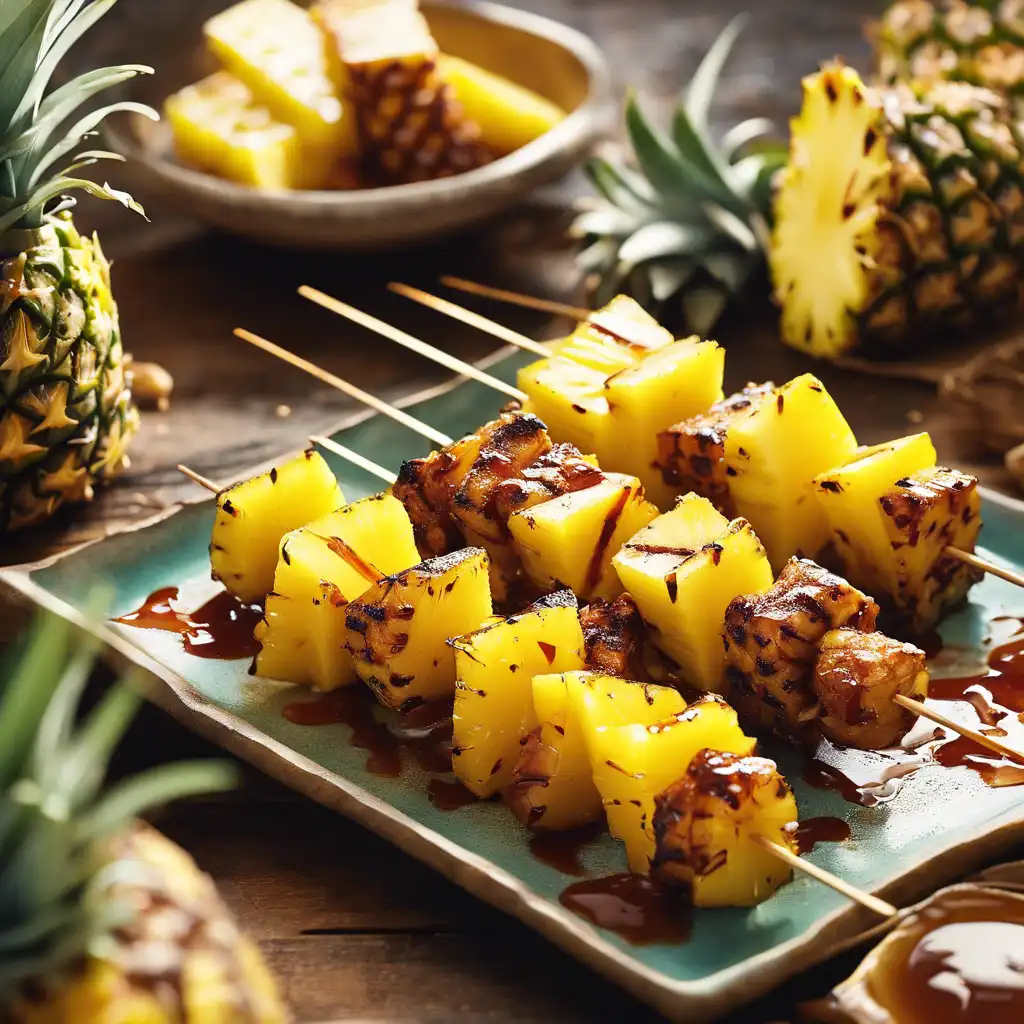 Pineapple on Skewers