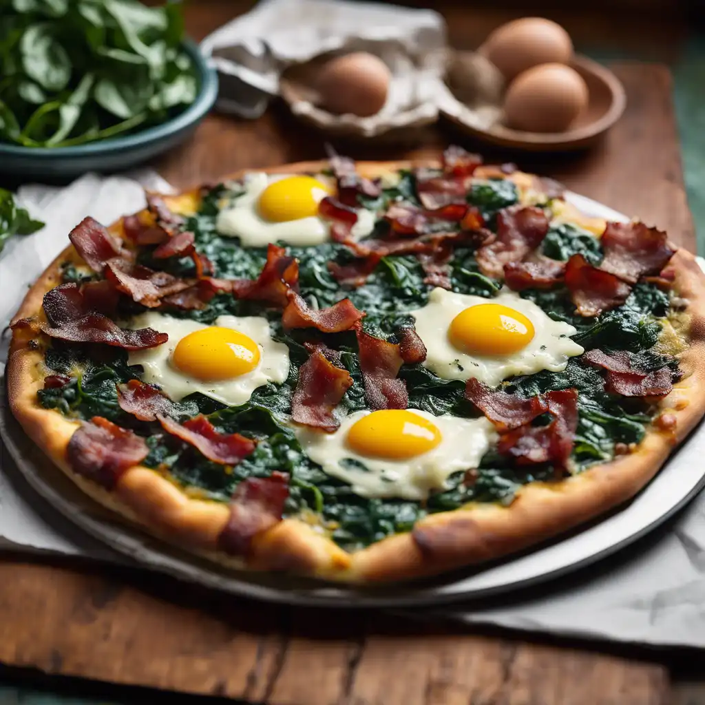 Spinach Pizza