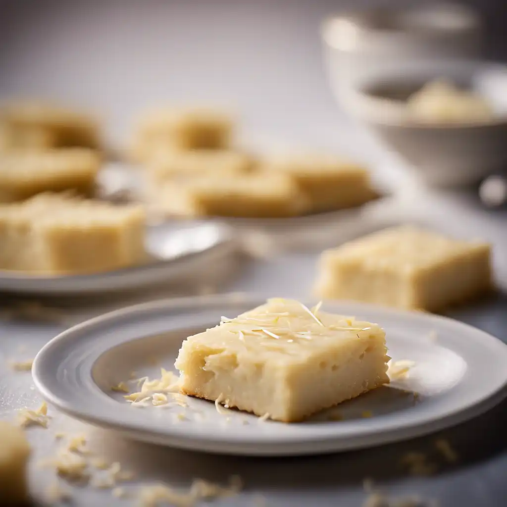 Coconut Shortbread - Variations: Coconut Biscuit