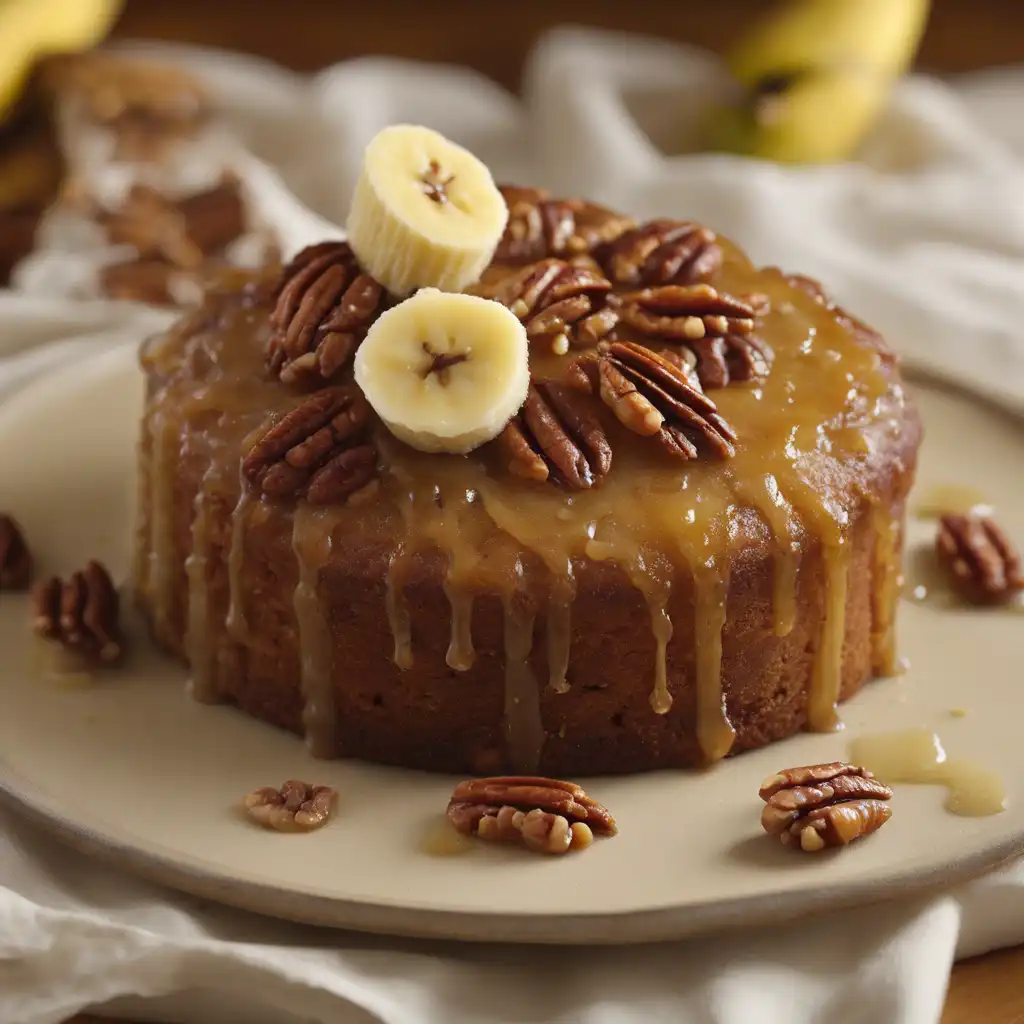 Banana and Pecan Cake