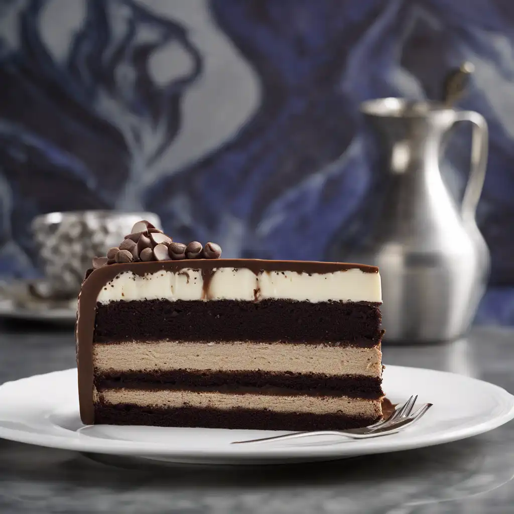 White Cake - Variation: Mocha Cake