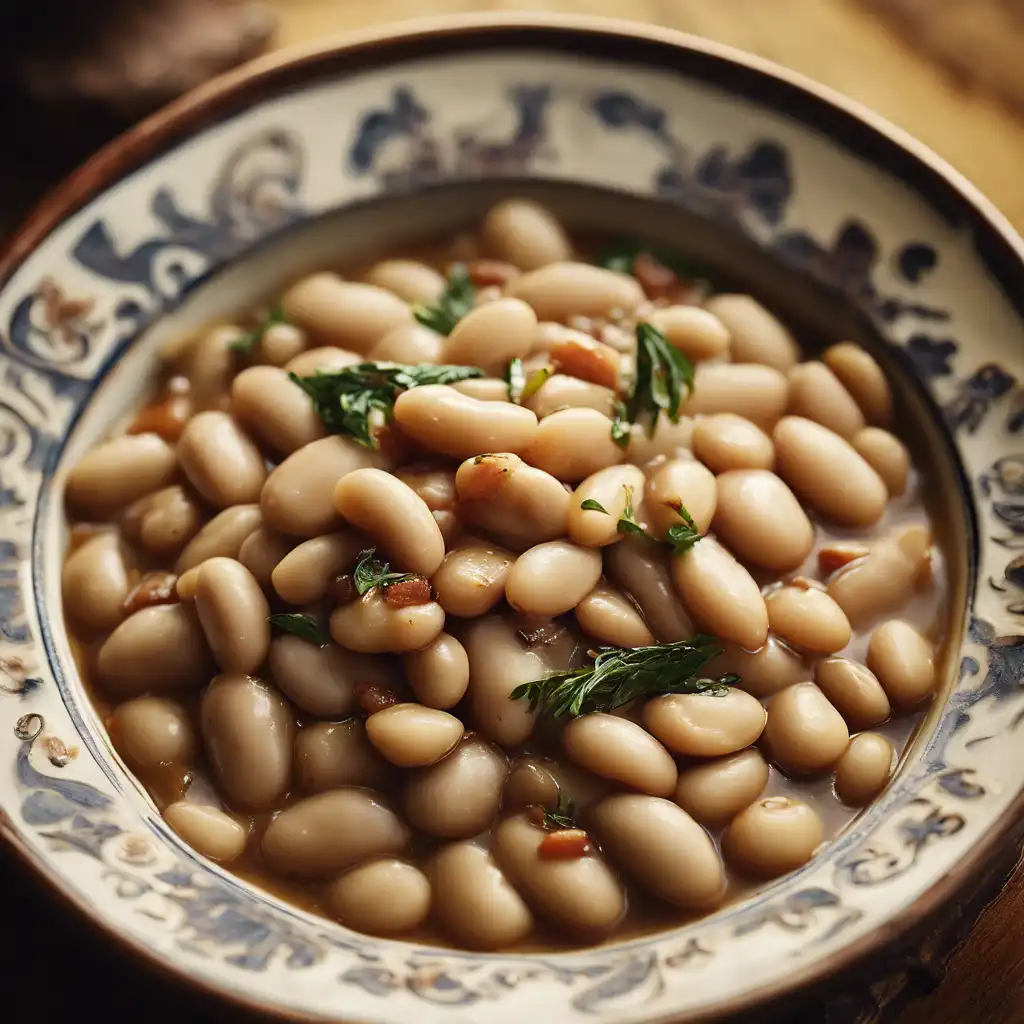 Old-Style Braised White Beans