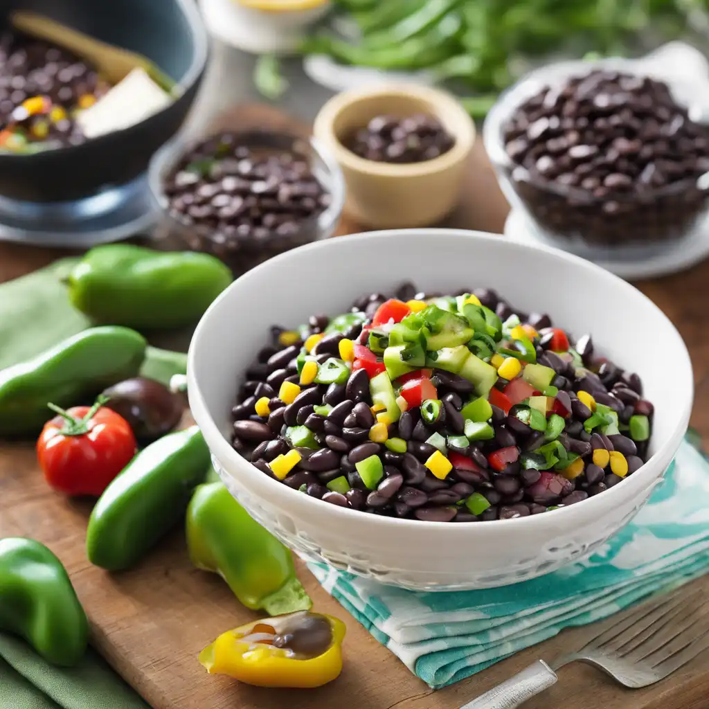 American Black Bean Salad