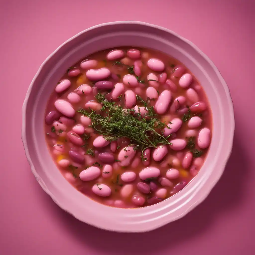 Pink Bean Stew with Thyme