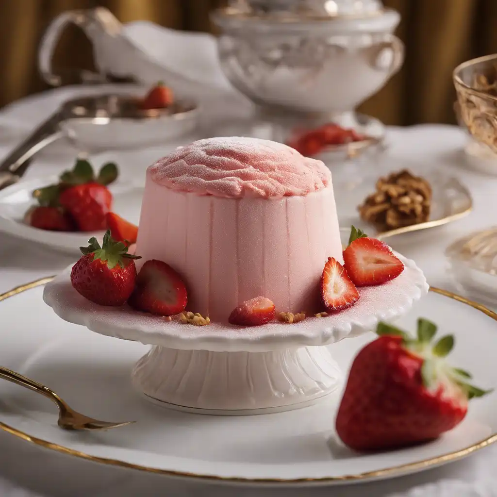 Strawberry Frozen Soufflé