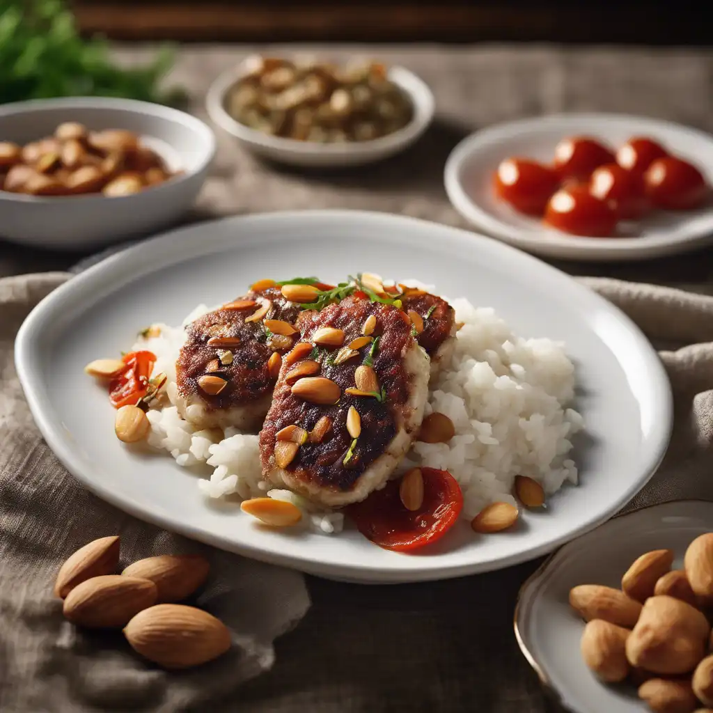 Lizard Cutlets with Almonds