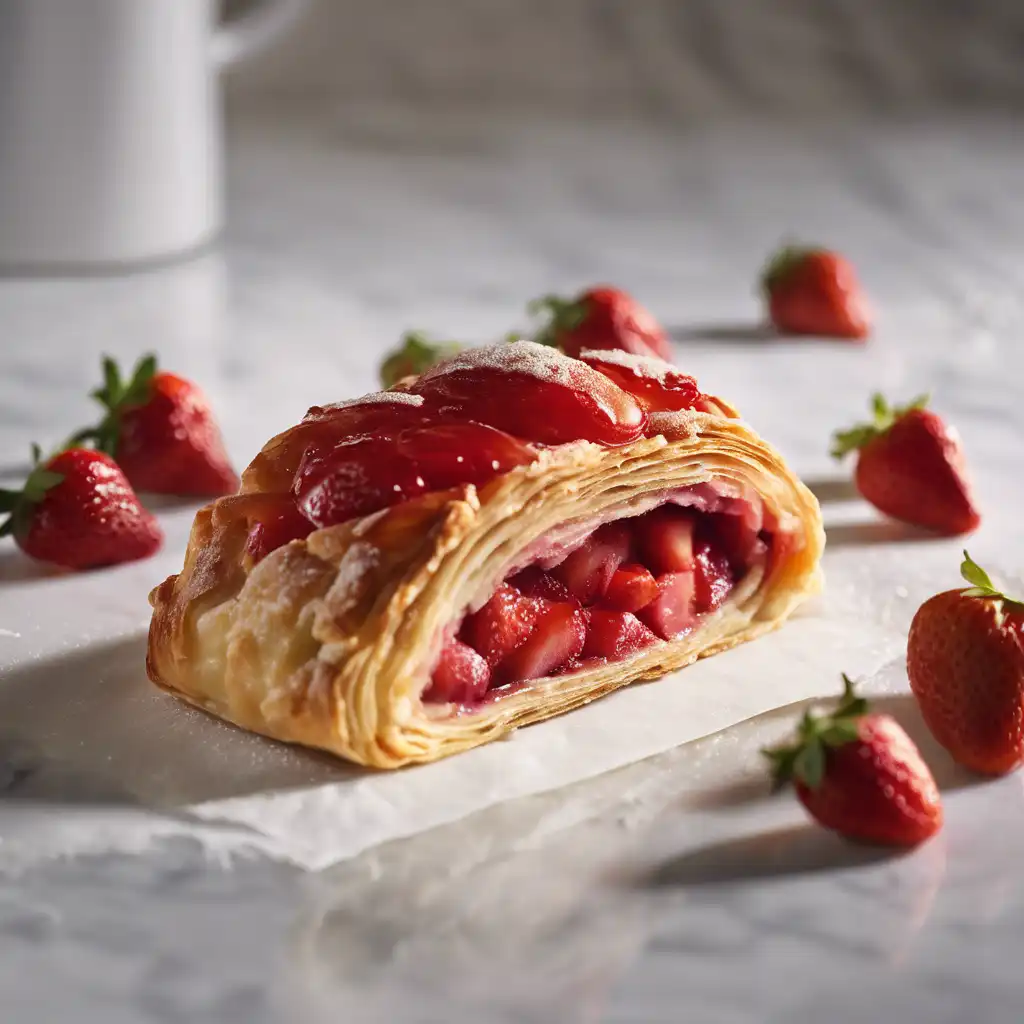 Viennese Strawberry Strudel